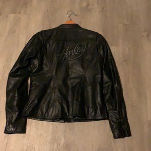 Harley Davidson leather riding jacket